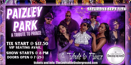 PAIZLEY PARK: A Tribute to Prince