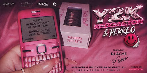 Y2K Reggaeton x Perreo at Jupiter Red
