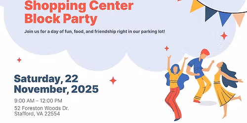 Foreston Village Shopping Center Block Party