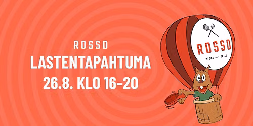 Lastentapahtuma Sein\u00e4joen Rossossa ke 26.8. klo 16\u201320