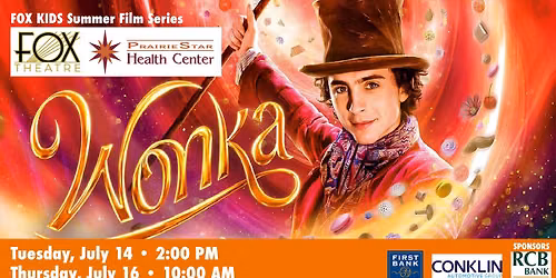 Fox Kids Summer Film Series: Wonka