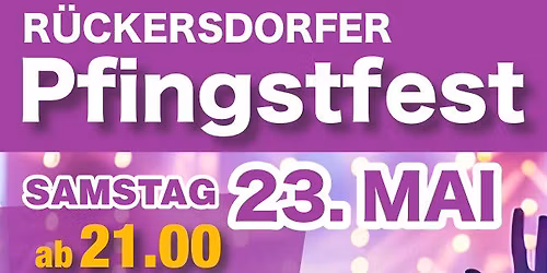 R\u00fcckersdorfer Pfingstfest 