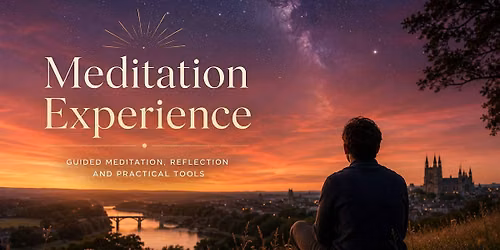 In-Person Meditation Experience: Guided Meditation & Practical Tools