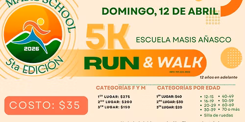 MASIS 5K - 5ta Edici\u00f3n