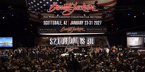 Barrett-Jackson 2027 Scottsdale Auction