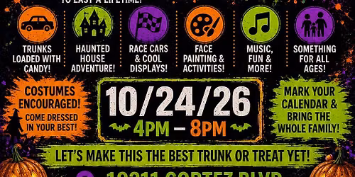 One Night at Edison Ink & Co trunk or treat