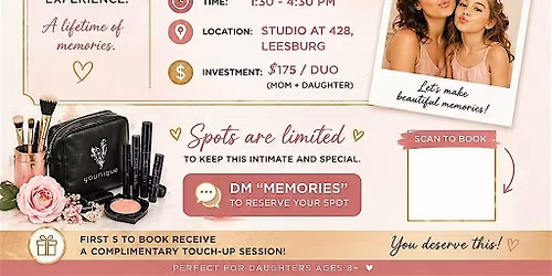 Mascara & Memories:  A Mommy & Me Glam Experience