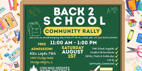 Back 2 School Community Rally