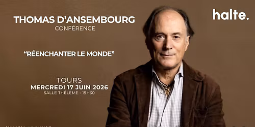 Conf\u00e9rence Thomas d'Ansembourg