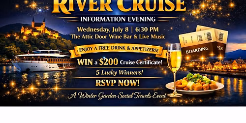 Learn about River Cruising and win BIG!