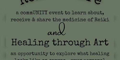 Reiki clinic & Art expression