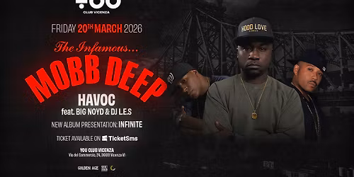 MOBB DEEP \u2013 The Infamous 30th Anniversary Italian Tour