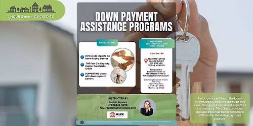 Down Payment Assistance Programs