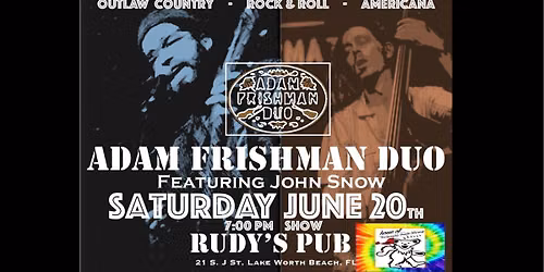 Adam Frishman Duo at Rudy's Pub