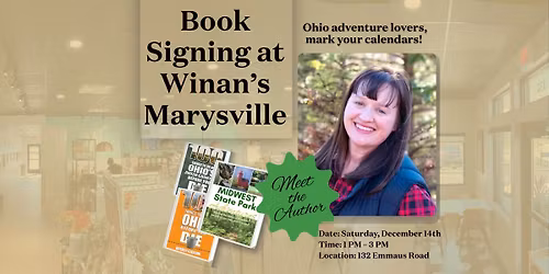 Ohio Road Trip's, Brandy Gleason, Book Signing at Winans Marysville