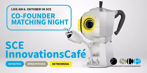 SCE InnovationsCaf\u00e9: Co-Founder Matching Night