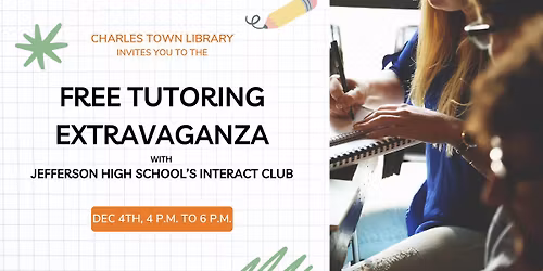 Free Tutoring Extravaganza