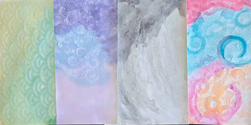 Gesso and Watercolor Backgrounds with Anna 11\/8\/25 1:00-3:00