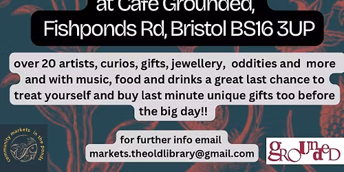 Alternative Xmas night market in the Ponds!!