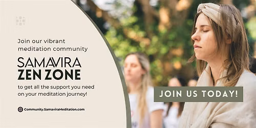 \u0f3b Join our online Meditation Community!
