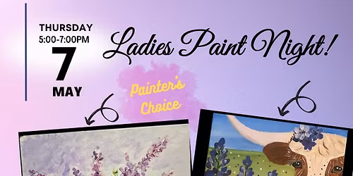 Ladies Paint Night at Kindred-Mother's Day! May 7th