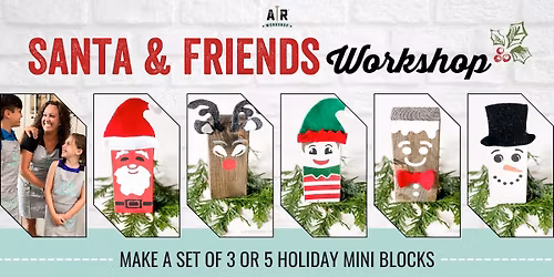 Santa and Friends workshop at Ivybrook Academy