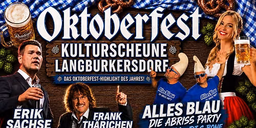 6. Oktoberfest Kulturscheune Langburkersdorf 19.09.2026 