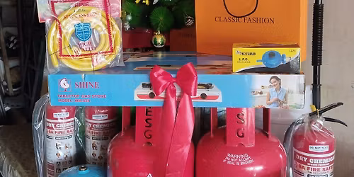 christmas raffle year end party