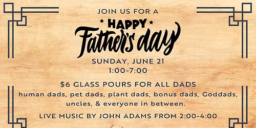 Father's Day at the Winery