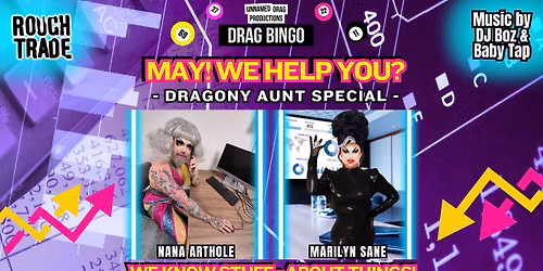 Drag Bingo: MAY! WE HELP YOU?
