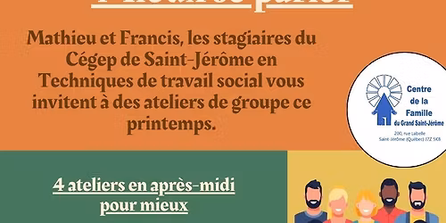 Atelier des stagiaires en travail social