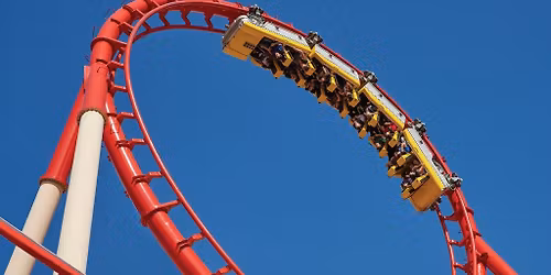 The Big Apple Coaster at NYNY