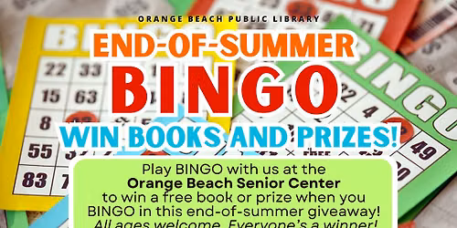 END-OF-SUMMER BINGO 