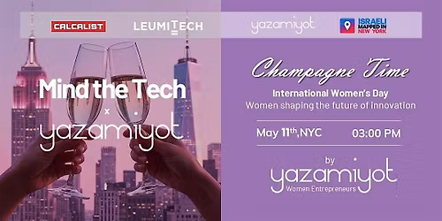 Mind the Tech Yazamiyot - Champagne Time
