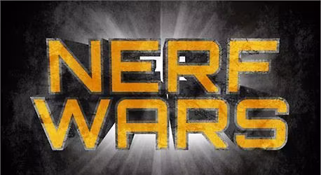 Dojo Party:  Nerf