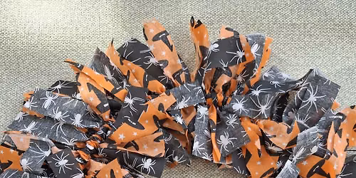 Halloween Rag Wreath Workshop