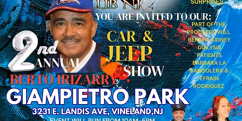 Berto Irizarry Car Jeep Show