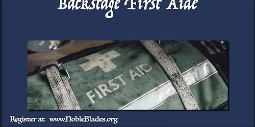 Backstage First Aid \u2013 Summer Foundations