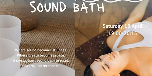 \u2728 Crystal Bowl Sound Bath