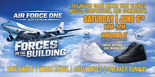 Vibes & Kicks: AIR FORCE ONE EDITION