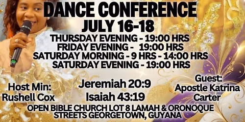 Dance conference