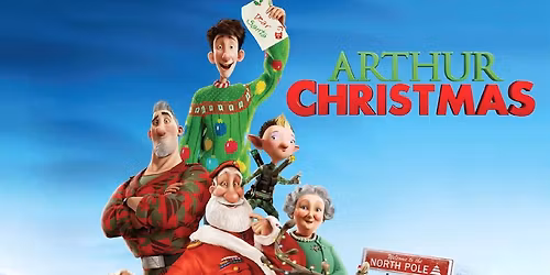 FREE community showing of Athur Christmas 10 AM!