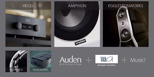 Audio Show Auden Distribution & Moorgate Acoustics