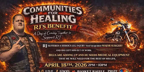 Communities For Healing: RJ's Benefit