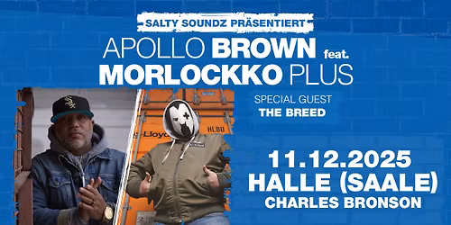 Apollo Brown feat. Morlockko Plus \u2022 Beatlife Pt. 5 \u2022 Halle (Saale)