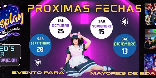 Cosplay a Medianoche - Noviembre