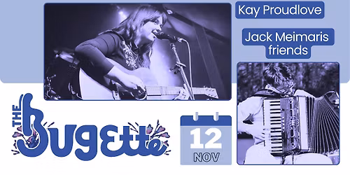 The BUgEtte in West End - Kay Proudlove, Fizzy Whisky blackboard