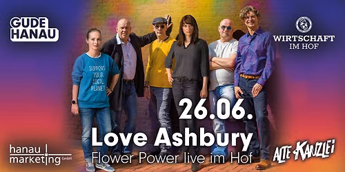 LOVE ASHBURY \u2013 Live auf der Hofb\u00fchne
