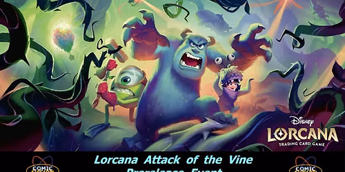 Lorcana Attack of the Vine Prerelease Event
