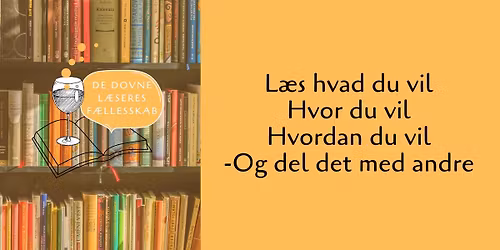 De dovne l\u00e6seres f\u00e6llesskab: Jeg giver bogforsiden skylden...